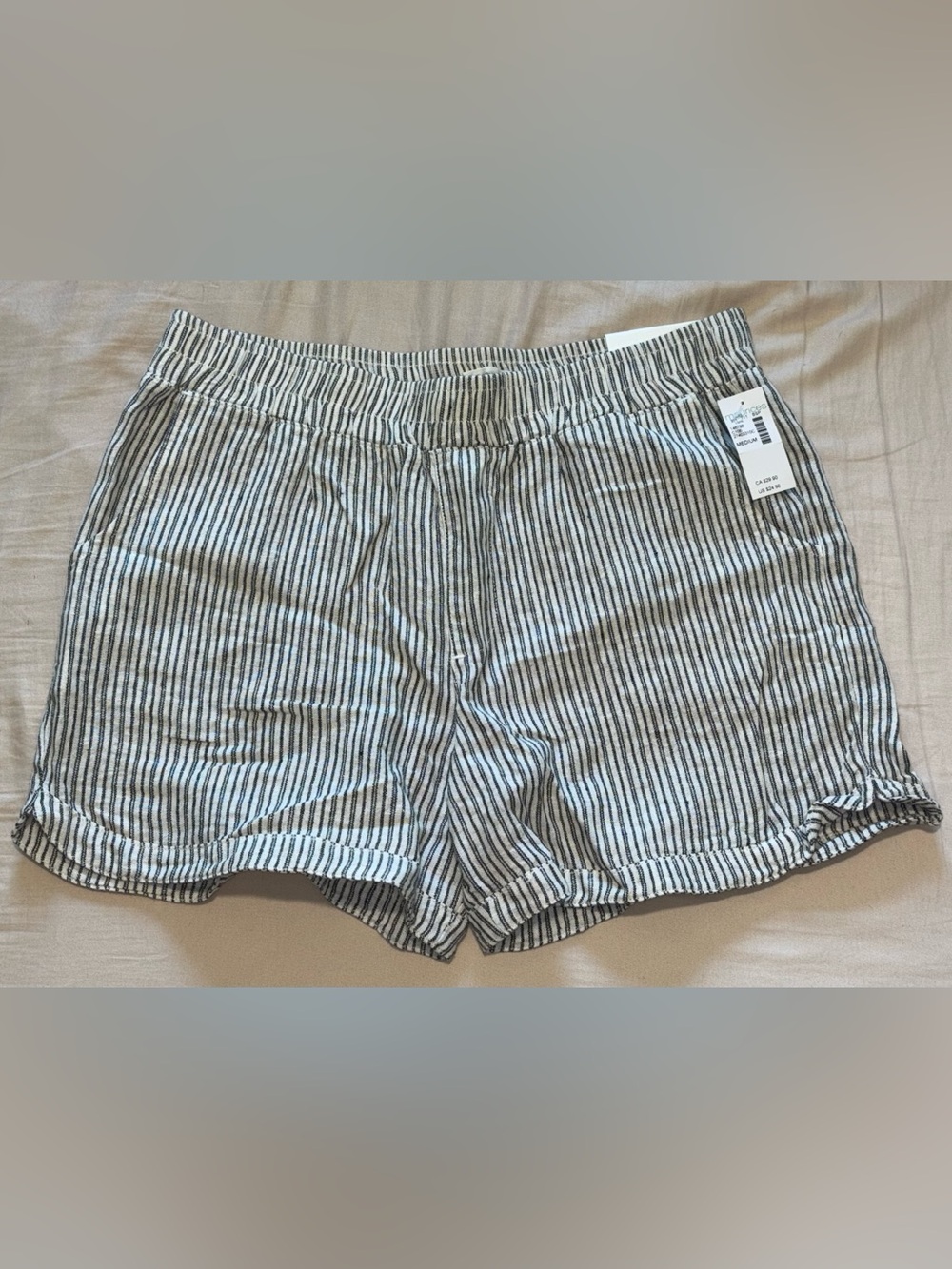Maurices Mid-Rise Striped Shorts